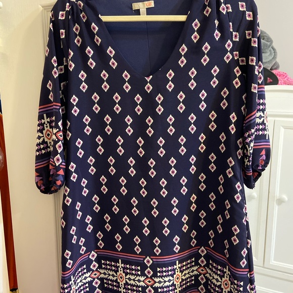 GB patterned shift dress - Picture 2 of 3